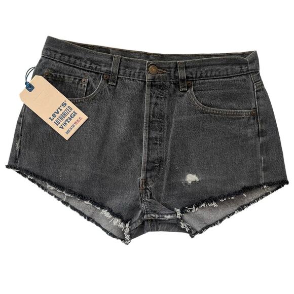 Levi’s vintage 501 jean shorts made in USA NWT 8 - Picture 2 of 12